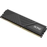 ADATA GAMMIX D35 módulo de memoria 8 GB 1 x 8 GB DDR4 288-pin DIMM, Memoria RAM negro, 8 GB, 1 x 8 GB, DDR4, 3200 MHz, 288-pin DIMM