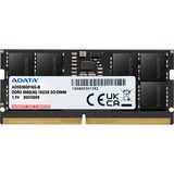 ADATA Premier módulo de memoria 16 GB 1 x 16 GB DDR5 262-pin SO-DIMM ECC, Memoria RAM negro, 16 GB, 1 x 16 GB, DDR5, 5600 MHz, 262-pin SO-DIMM