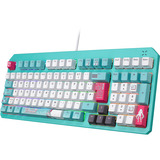 ASUS 90MP0460-BKDA30, Teclado para gaming turquesa/Multi color