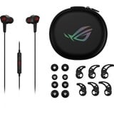 ASUS ROG Cetra Core II Auriculares Alámbrico Dentro de oído Juego Negro negro, Alámbrico, Juego, 20 - 40000 Hz, 18 g, Auriculares, Negro