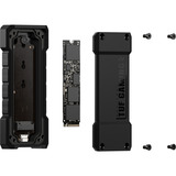 ASUS TUF Gaming A2 Caja externa para unidad de estado sólido (SSD) Negro M.2, Caja de unidades negro, Caja externa para unidad de estado sólido (SSD), M.2, PCI Express, SATA, 20 Gbit/s, Conexión USB, Negro