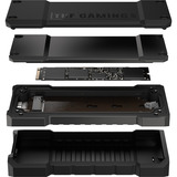 ASUS TUF Gaming A2 Caja externa para unidad de estado sólido (SSD) Negro M.2, Caja de unidades negro, Caja externa para unidad de estado sólido (SSD), M.2, PCI Express, SATA, 20 Gbit/s, Conexión USB, Negro