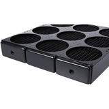 Alphacool 14391 accesorio o pieza de sistema de refrigeración para ordenador Radiador negro, Radiador, Acero, Negro, 378 mm, 360 mm, 65 mm