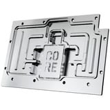 Alphacool Core RX 9070 XT Swift + Quicksilver, Refrigeración por agua transparente/Cromado