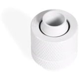 Alphacool Eiszapfen 13/10mm adaptador roscado G1/4 - White, Conexión blanco