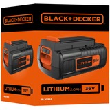 BLACK+DECKER BL20362 Batería negro/Naranja, Batería, Ión de litio, 2 Ah, 36 V, Negro, Naranja, 1 pieza(s)