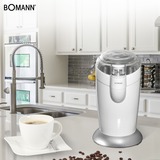 Bomann KSW 446 CB 120 W Plata, Blanco, Molinillo de café blanco/Plateado, 120 W, 230 V, 50 Hz