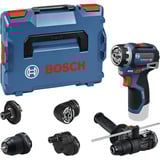 Bosch Atornillador a batería GSR 12V-32 FC Professional, 12 Voltios, Taladro/destornillador azul/Negro