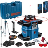 Bosch GRL 600 CHV Nivel giratorio 60 m 630-650 nm, Láser rotativo azul, 60 m, 1,5 mm/m, 8,5°, 600 m, 600 RPM, Horizontal/Vertical