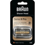 Braun Series 9 81747657 accesorio para maquina de afeitar Cabezal para afeitado, Cabezal de afeitado plateado, Cabezal para afeitado, 1 cabezal(es), Plata, Alemania, 18,29 g, 16 mm