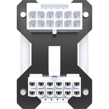 Corsair 2nd Generation 180° PCIe 5.x 12V-2x6 Power Bridge - Estilo B, Puente blanco