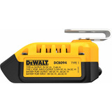 DEWALT Cargador combinado DCB094K, con función de powerbank negro/Amarillo
