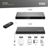 Digitus Conmutador HDMI 8K 5x1 