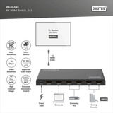 Digitus DS-55334, Conmutador HDMI 