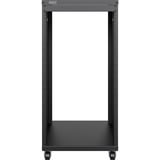Digitus Rack de equipo universal de 19 pulgadas con ruedas, Rack, caja de servidor negro