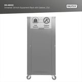 Digitus Rack de equipo universal de 19 pulgadas con ruedas, Rack, caja de servidor negro