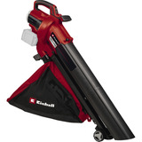 EINHELL Aspiradora de hojas profesional a batería VENTURRO 36/240, 36 Voltios (2x18V), Aspirador/soplador rojo/Negro