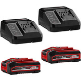 EINHELL Cortacésped a batería Power X-Change RASARRO 36/36, 36 voltios (2x18V) rojo/Negro