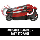 EINHELL Cortacésped a batería Power X-Change RASARRO 36/36, 36 voltios (2x18V) rojo/Negro