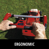 EINHELL Cortacésped a batería Power X-Change RASARRO 36/36, 36 voltios (2x18V) rojo/Negro