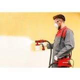 EINHELL Sistema de pulverización de pintura TC-SY 600 S, Arma de aerosol rojo/Negro