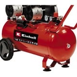 EINHELL TE-AC 50 Silent compresor de aire 1500 W 270 l/min Corriente alterna rojo/Negro, 270 l/min, 8 bar, 1500 W, 42,6 kg