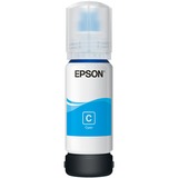 Epson 113 EcoTank Pigment Cyan ink bottle, Tinta Cian, Epson, Ecotank ET-5880, EcoTank ET-5850, EcoTank ET-5800, EcoTank ET-16650, EcoTank ET-16600, 6000 páginas, 70 ml, Pigment