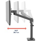 Ergotron NX Monitor Arm, Soporte de monitor negro (mate)