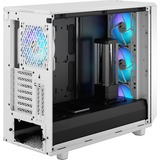 Fractal Design Meshify 2 RGB Blanco, Cajas de torre blanco, PC, Blanco, ATX, EATX, micro ATX, Mini-ITX, Acero, Vidrio templado, Multi, Ventiladores de la caja