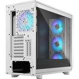 Fractal Design Meshify 2 RGB Blanco, Cajas de torre blanco, PC, Blanco, ATX, EATX, micro ATX, Mini-ITX, Acero, Vidrio templado, Multi, Ventiladores de la caja