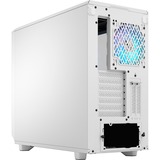 Fractal Design Meshify 2 RGB Blanco, Cajas de torre blanco, PC, Blanco, ATX, EATX, micro ATX, Mini-ITX, Acero, Vidrio templado, Multi, Ventiladores de la caja