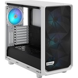 Fractal Design Meshify 2 RGB Blanco, Cajas de torre blanco, PC, Blanco, ATX, EATX, micro ATX, Mini-ITX, Acero, Vidrio templado, Multi, Ventiladores de la caja