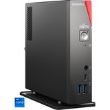 Fujitsu VFY:G912EPC71MIN, Mini-PC negro/Rojo