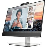 HP E24m G4 FHD USB-C Conferencing Monitor, Monitor LED negro/Plateado, 60,5 cm (23.8"), 1920 x 1080 Pixeles, Full HD, LCD, 5 ms, Negro, Plata