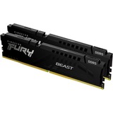 Kingston FURY FURY Beast módulo de memoria 32 GB 2 x 16 GB DDR5 5200 MHz, Memoria RAM negro, 32 GB, 2 x 16 GB, DDR5, 5200 MHz, 288-pin DIMM