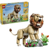 LEGO Creator 3-en-1 Animales salvajes: León majestuoso, Juegos de construcción 