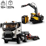 LEGO Technic Camión FMX y Excavadora Eléctrica EC230 Volvo, Juegos de construcción Juego de construcción, 10 año(s), Plástico, 2274 pieza(s), 3,81 kg