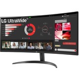 LG 34WR50QC, Monitor LED negro