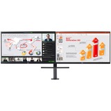 LG Ergo Dual 27QP88D-B, Monitor LED negro