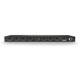 Lindy Divisor HDMI 18G de 8 Puertos, Splitter HDMI negro