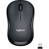 Logitech B220 Silent ratón Ambidextro RF inalámbrico Óptico 1000 DPI negro, Ambidextro, Óptico, RF inalámbrico, 1000 DPI, Negro