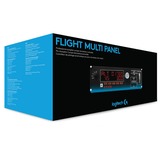 Logitech Flight Multi Panel Negro USB 2.0 Simulador de Vuelo Analógico/Digital PC, Panel de instrumentos negro, Simulador de Vuelo, PC, Analógico/Digital, Alámbrico, USB 2.0, Negro