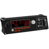 Logitech G Saitek Pro Flight Multi Panel, Panel de instrumentos negro, Negro, PC, Microsoft Windows XP/Vista, USB 1.1/2.0, 140 mm, 322 mm, 128 mm, 880 g