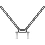 Logitech TV Mount for Video Bars Soporte para monitor negro, Soporte para monitor, Negro, Logitech Rally Bar, Logitech Rally Bar Mini, Logitech Rally Camera, 1 pieza(s), 262 mm, 623 mm