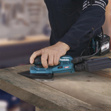 Makita Lijadora delta inalámbrica BO006CGZ XGT, 40 voltios azul/Negro