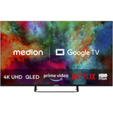 Medion LIFE MD 843701 Google TV, TV QLED negro