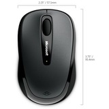 Microsoft 5RH-00001 ratón Ambidextro RF inalámbrico BlueTrack 1000 DPI negro, Ambidextro, BlueTrack, RF inalámbrico, 1000 DPI, Negro, A granel