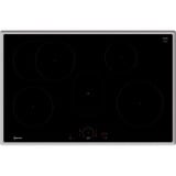 Neff BTX48PIB0 sets de electrodoméstico de cocina Con placa de inducción Horno eléctrico, Juego para horno negro/Acero fino, Con placa de inducción, 4 zona(s), Vidrio y cerámica, Negro, Tocar, 80,2 cm