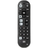 One for all Zapper + mando a distancia IR inalámbrico Audio, Cable, DVD/Blu-ray, DVDR-HDD, DVR, Sistema de cine en casa, SAT, TV, Receptor de televisión, Web TV Botones negro, Audio, Cable, DVD/Blu-ray, DVDR-HDD, DVR, Sistema de cine en casa, SAT, TV, Receptor de..., IR inalámbrico, Botones, Negro