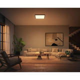 Philips Hue Hue White Ambiance Aurelle lámpara de panel cuadrada, Luz de LED negro